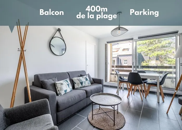 Appt Lumineux - Avec Balcon A 400M De La Plage